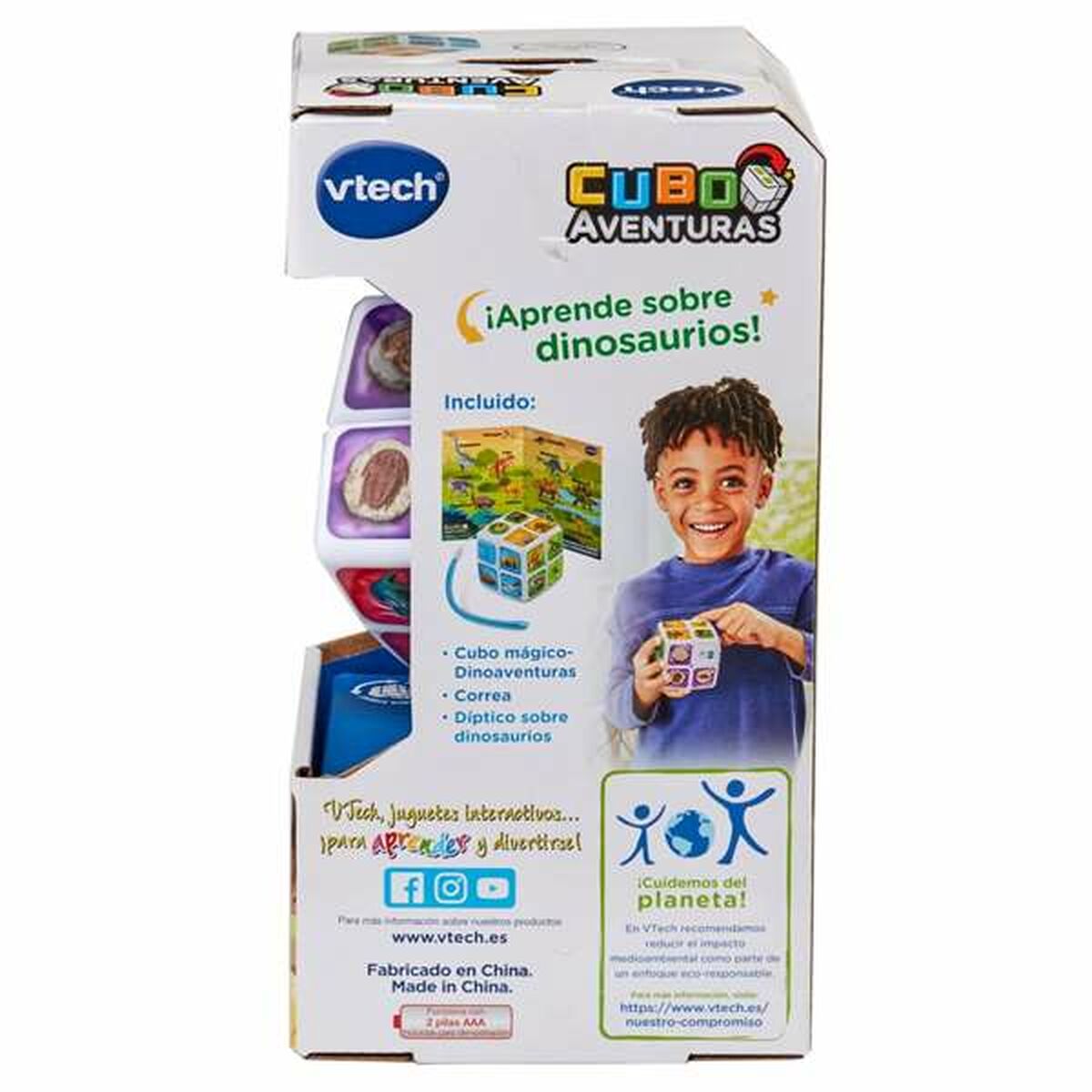 Interactief Speelgoed Vtech Dinoadventures 11,5 x 11,5 x 21,6 cm
